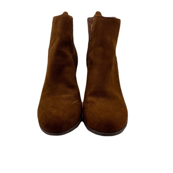 CARLOS BY CARLOS SANTANA BROWN SUEDE BOOTS - Picture 2 of 10